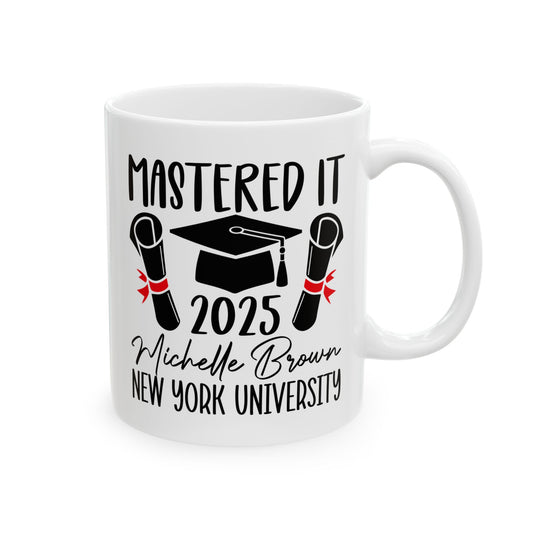 Mastered it White Mug, (11oz, 15oz)