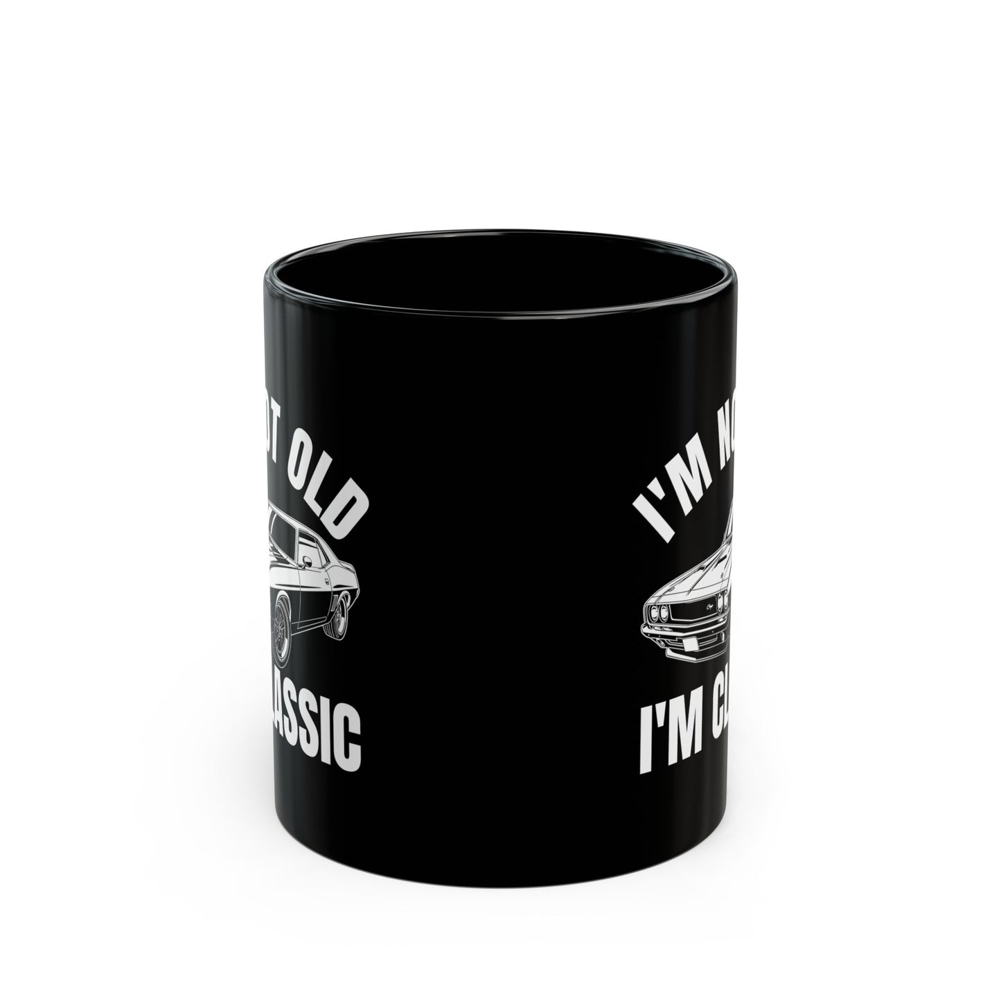 I'm Not Old I'm Classic Wdd Black Mug (11oz, 15oz)