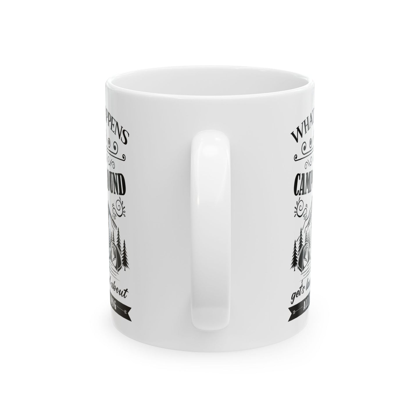 All Year Long Camping Ceramic Mug, (11oz, 15oz)