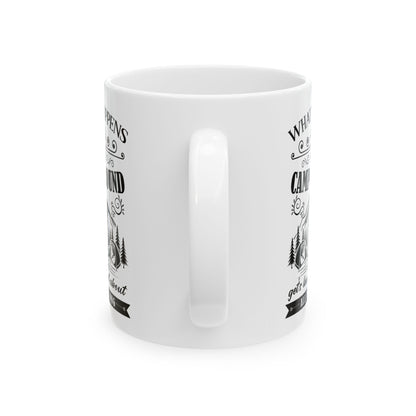 All Year Long Camping Ceramic Mug, (11oz, 15oz)
