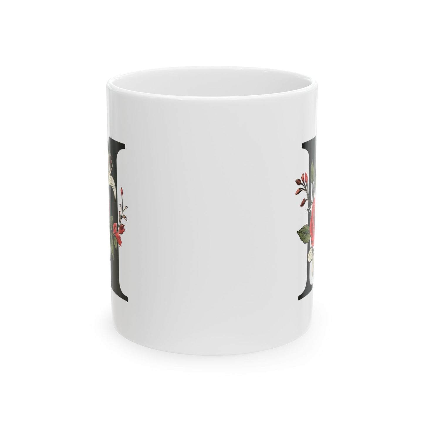 M white Mug, (11oz, 15oz)