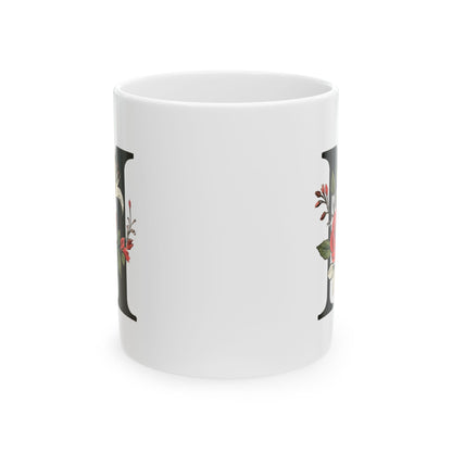 M white Mug, (11oz, 15oz)