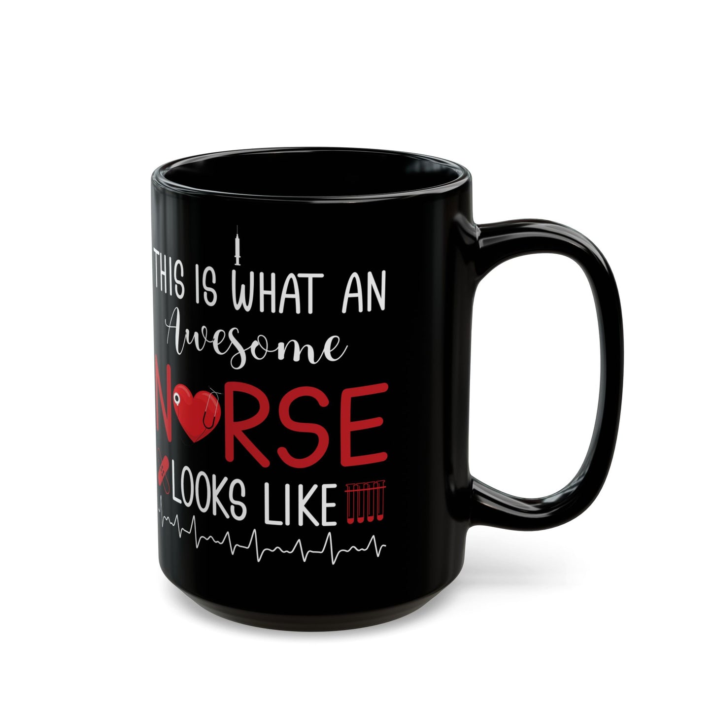 THIS IS WHAT AN Awesome 11oz 7 15oz  Black mug