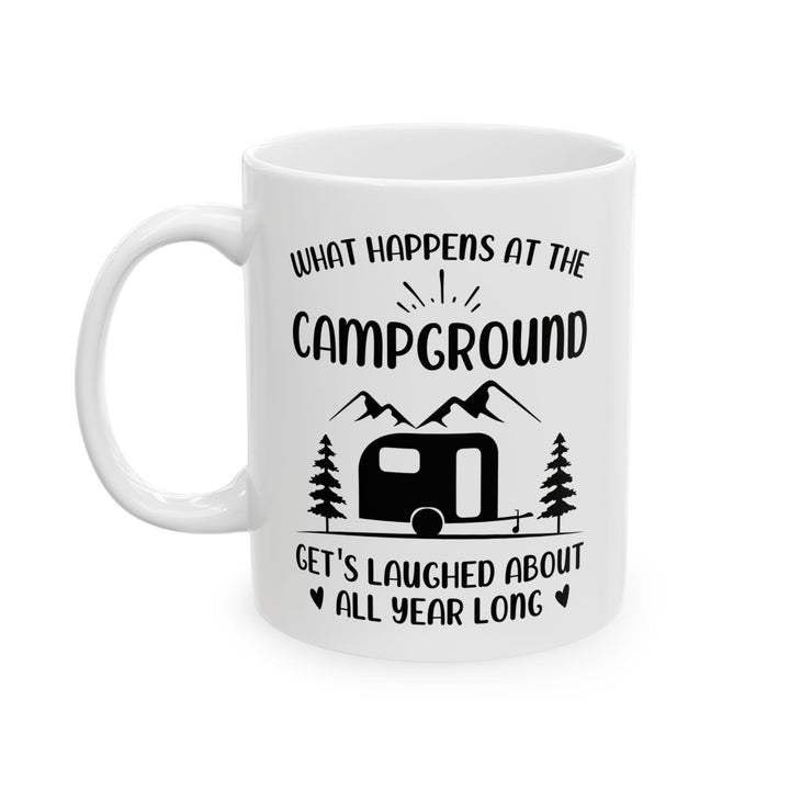Rustic Camping Adventure Ceramic Mug, (11oz, 15oz)