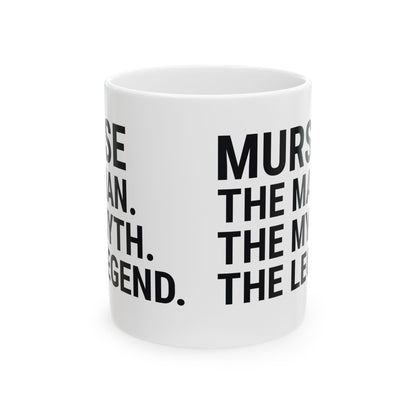 Funny Murse Gift Mug – Appreciation Gift for Nurse Graduation, Birthday, or Nurse Week