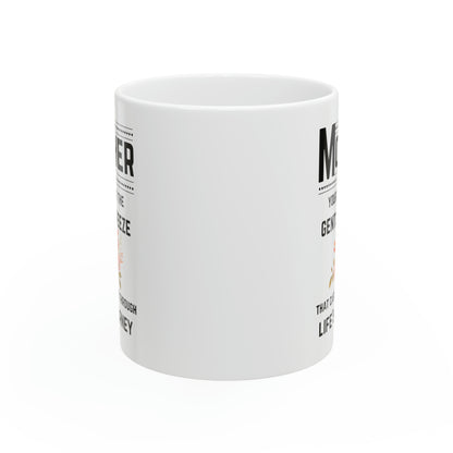 Mother’s Love Coffee Mug – Sentimental White Ceramic Mug Gift