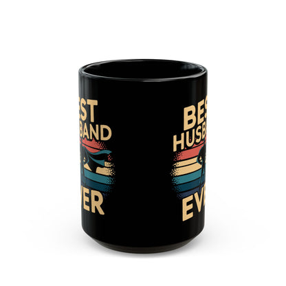 Best Husband Ever Black Mug, (11oz, 15oz)
