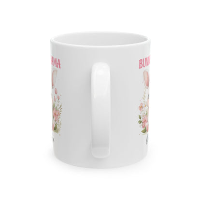 Bunny Mama Mug – Personalized Easter Gift for Mom