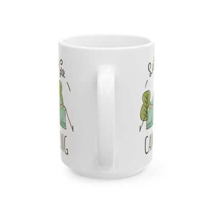 Let's Go Camping Ceramic Mug, (11oz, 15oz)