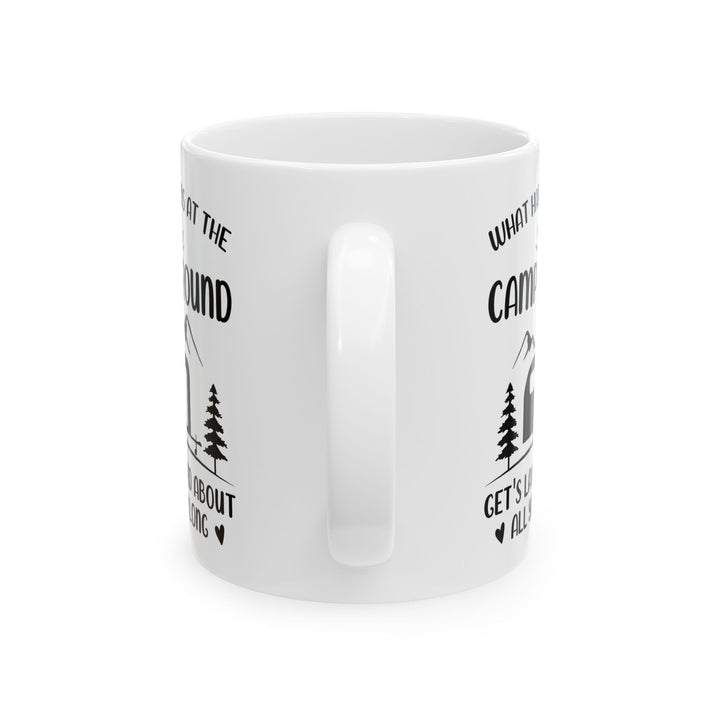 Rustic Camping Adventure Ceramic Mug, (11oz, 15oz)