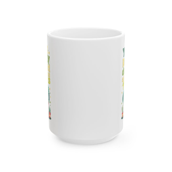 Retro Plant Lover Mug – Yes I Really Do Need All These Plants