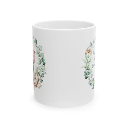 Elegant First Holy Communion Mug – Chalice and Bible Design