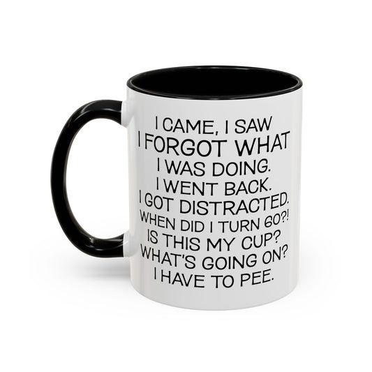 I Came I Saw coloring Coffee Mug (11, 15oz)