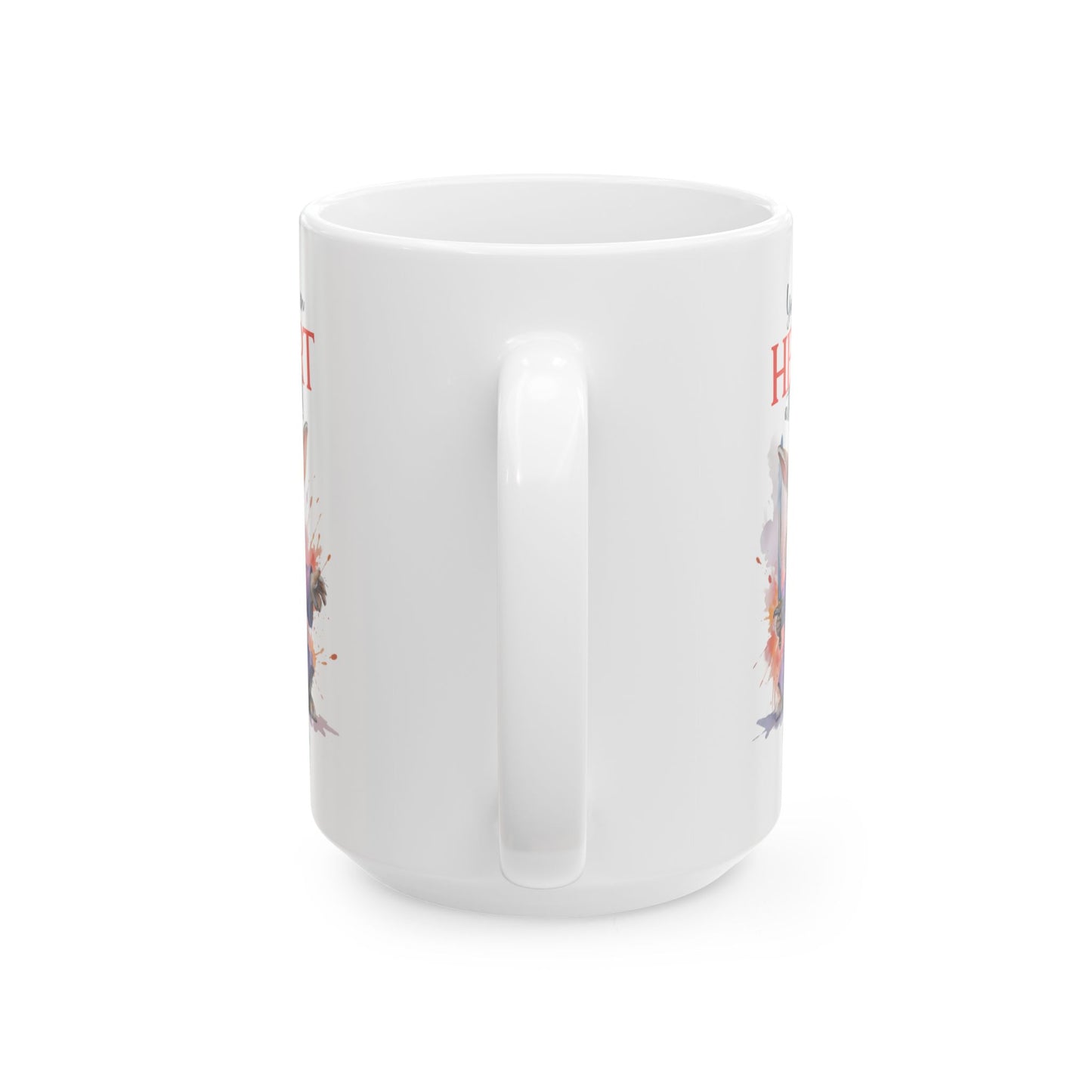 Heart Attack Bunny Mug – Personalized Funny Gift with Name