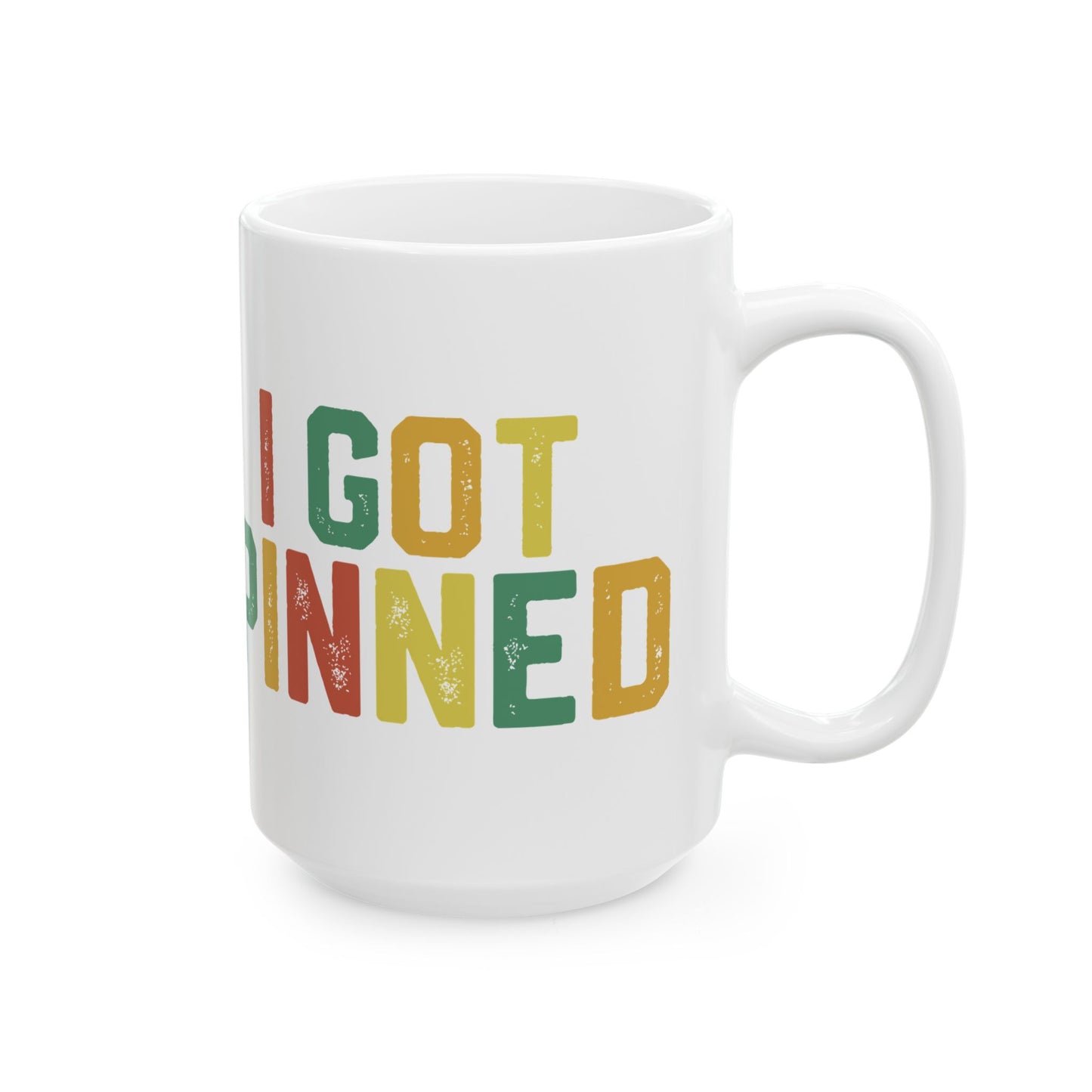 I Got Pinned Mug – Funny White Ceramic Coffee Mug for Nurses Pinning Ceremony Gift