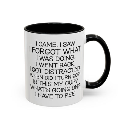 I Came I Saw coloring Coffee Mug (11, 15oz)