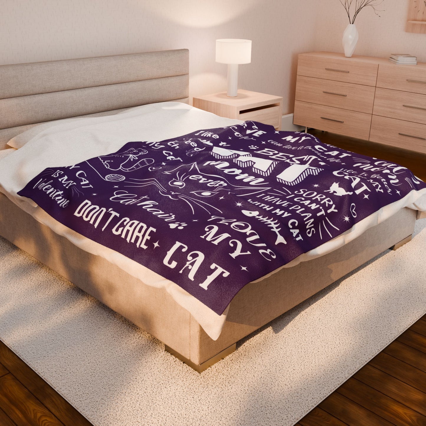 Best Cat Mom Ever Blanket