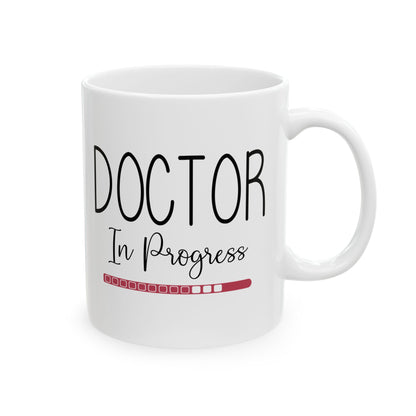 White Ceramic Coffee Cup for Medical Students, Nurses, or Future Doctors – Funny Med School Gift
