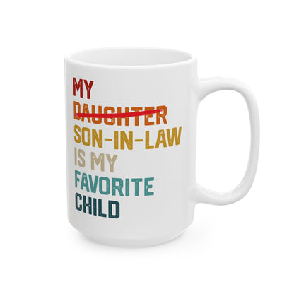 Son in law White Mug, (11oz, 15oz)