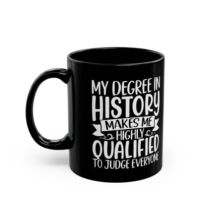 Promoted to Grandma Est 2025 Black Mug (11oz, 15oz)