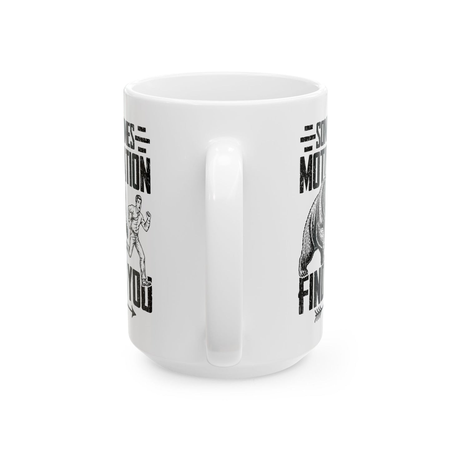 sometimes motivation finds you