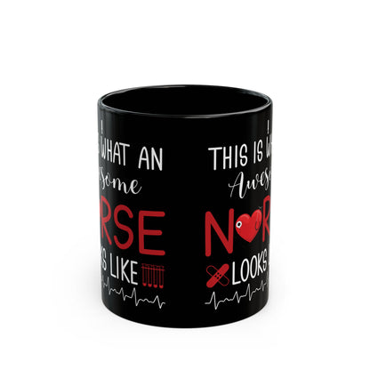 This is What an Awesome Nurse Looks Like Mug – Perfect Gift for Nurses
