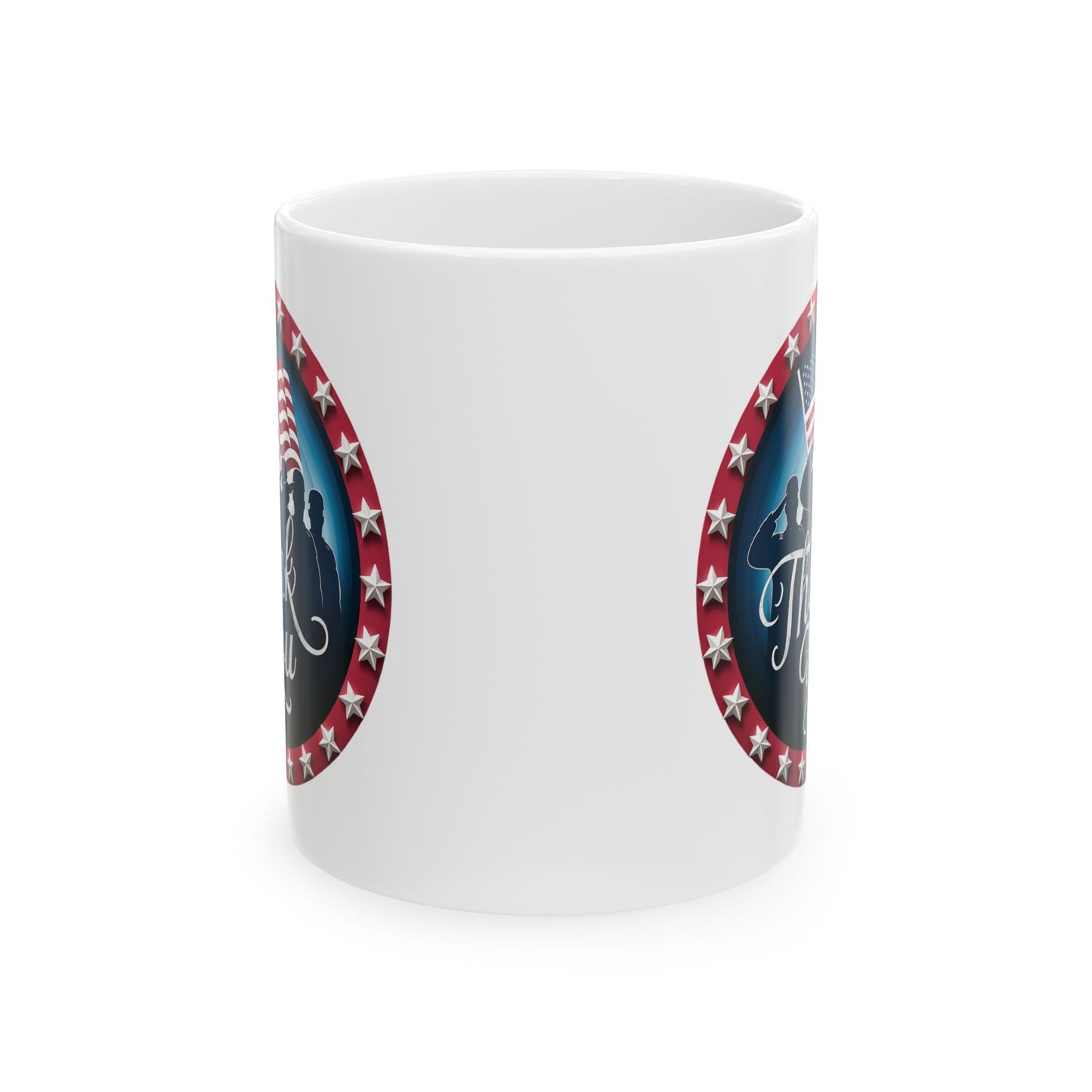 Thank You White Mug, (11oz, 15oz)