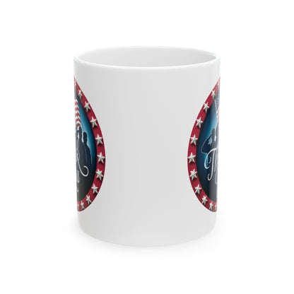 Thank You White Mug, (11oz, 15oz)