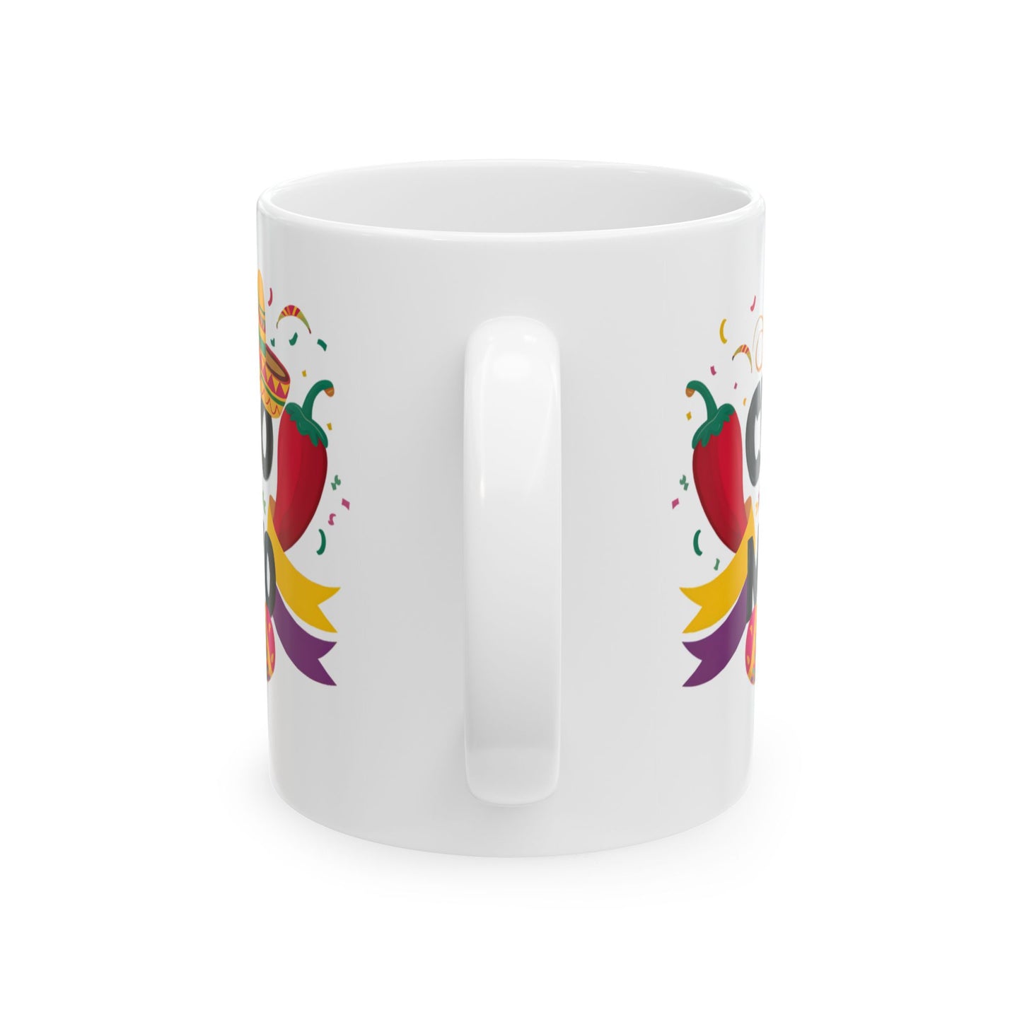 Cinco De Mayo White Mug, (11oz, 15oz)