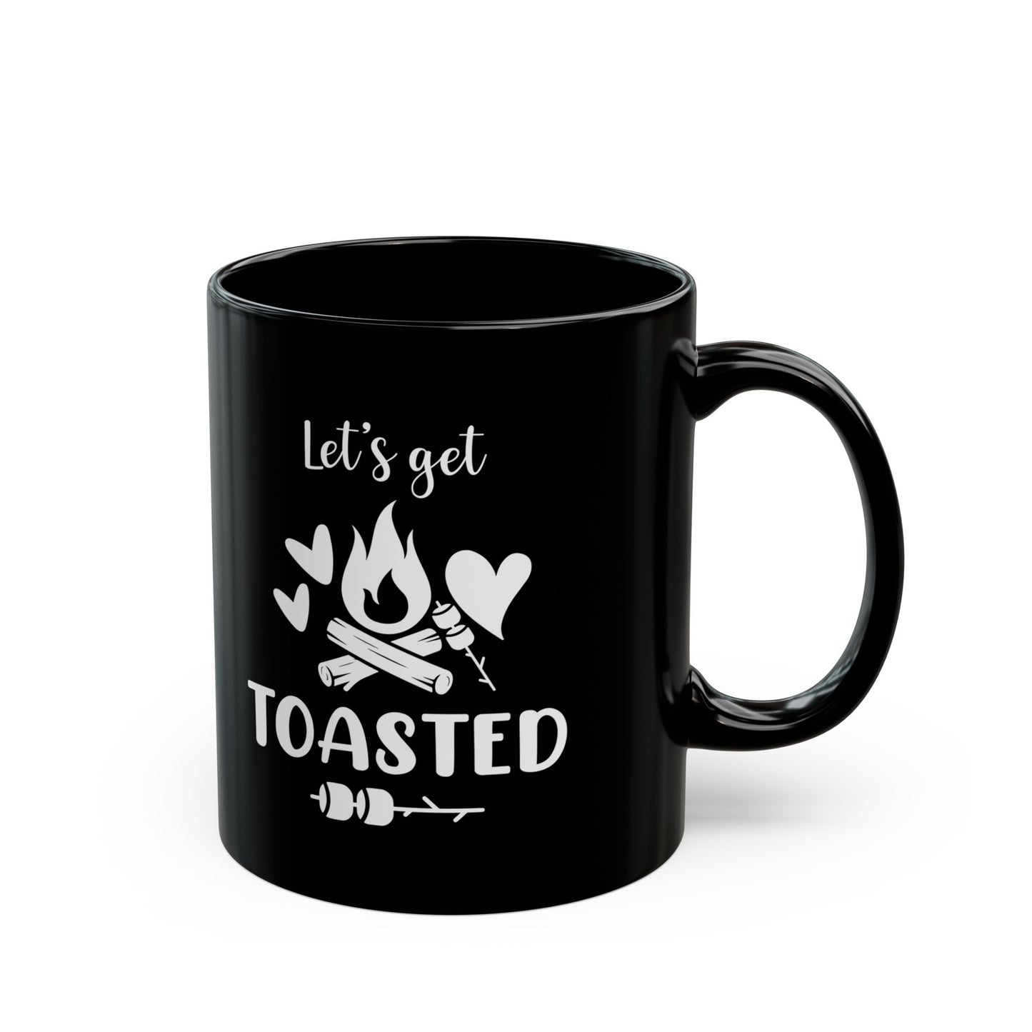 Let’s Get Toasted Ceramic Mug, (11oz, 15oz)