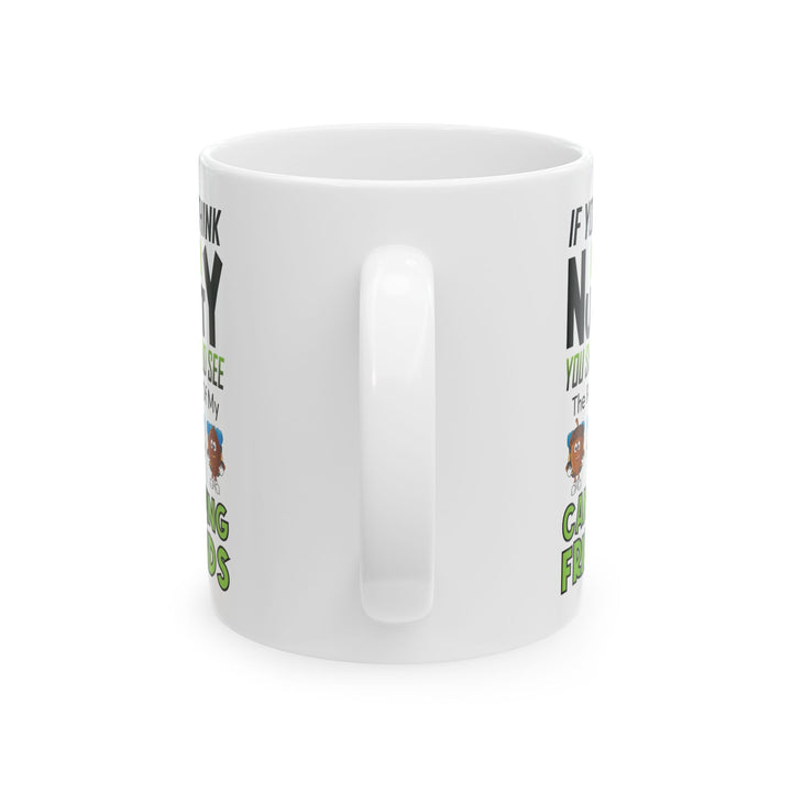 I'm Nuts About Camping Ceramic Mug, (11oz, 15oz)