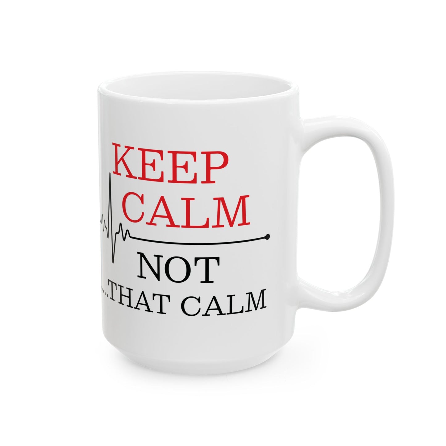 KEEP CALM NOT 11oz & 15oz White mug