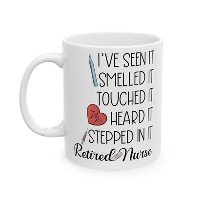Retired Nurse Mug – A Fun Gift for Retired Nurses