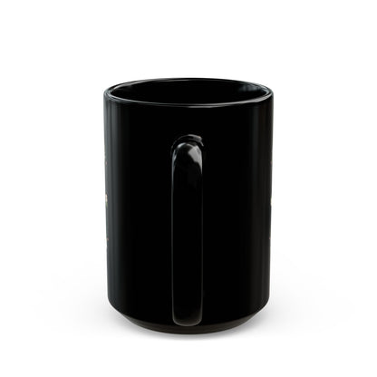 First Holy Communion Black Mug – Custom Gift for Melina & Henry