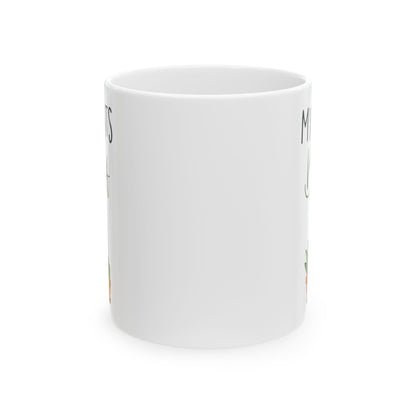 Give a Gift to a Plant Lover – My Plants Be-leaf in Me Mug White Ceramic Coffee Cup