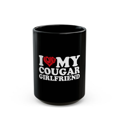 Funny Black Coffee Mug for Younger Boyfriends – Bold White and Red Design
