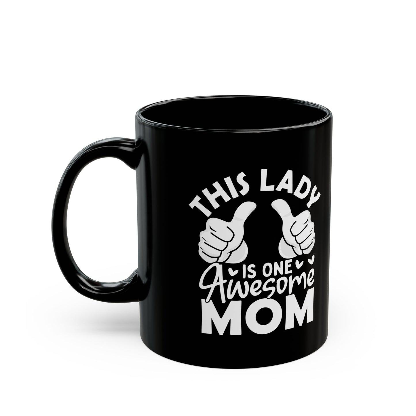 This lady  Black Mug (11oz, 15oz)