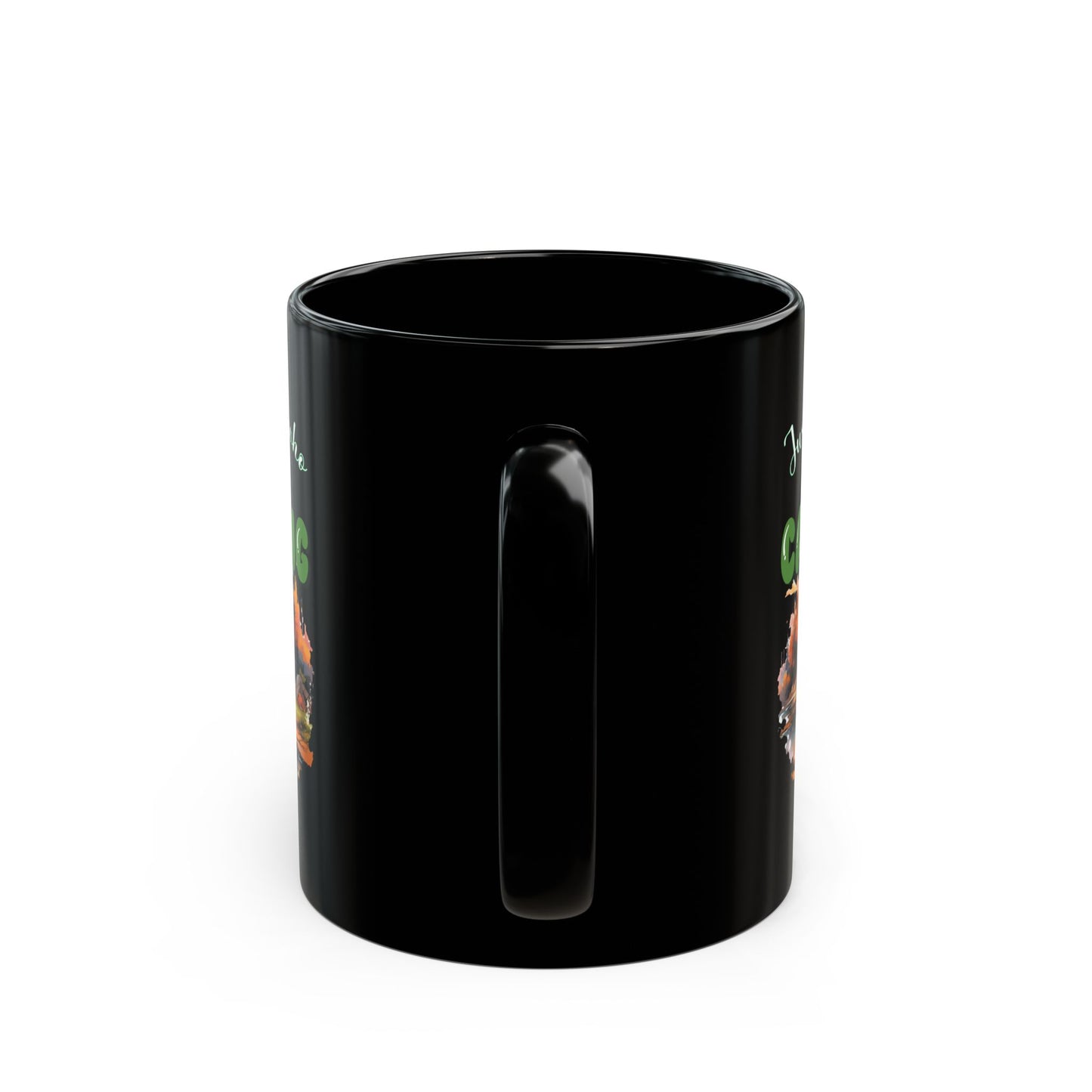Just a Girl Who Loves Camping Black Mug (11oz, 15oz)