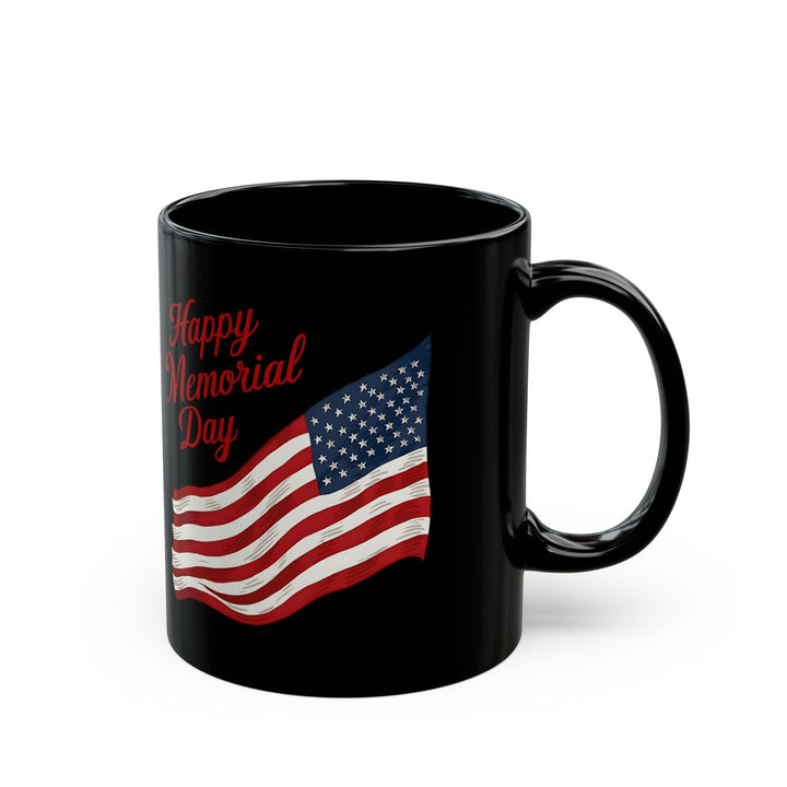 Happy Memorial Day Black Mug (11oz, 15oz)