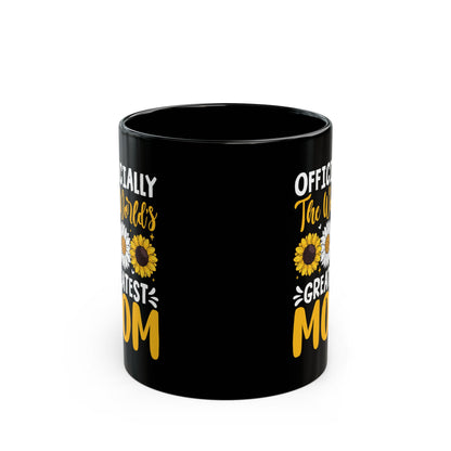Officially the worlds greatest Black Mug (11oz, 15oz)