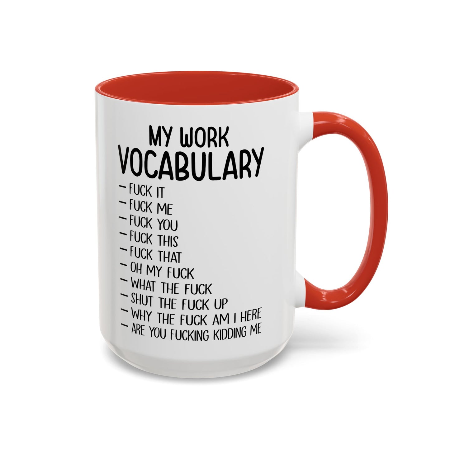 My Work Vocabulary