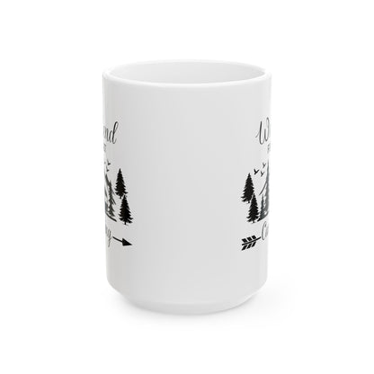 Funny Camper Mug for Outdoor Lovers Ceramic Mug, (11oz, 15oz)