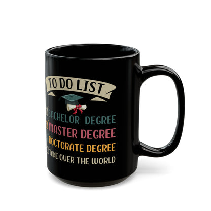 To Do List Bachelor Degree Master