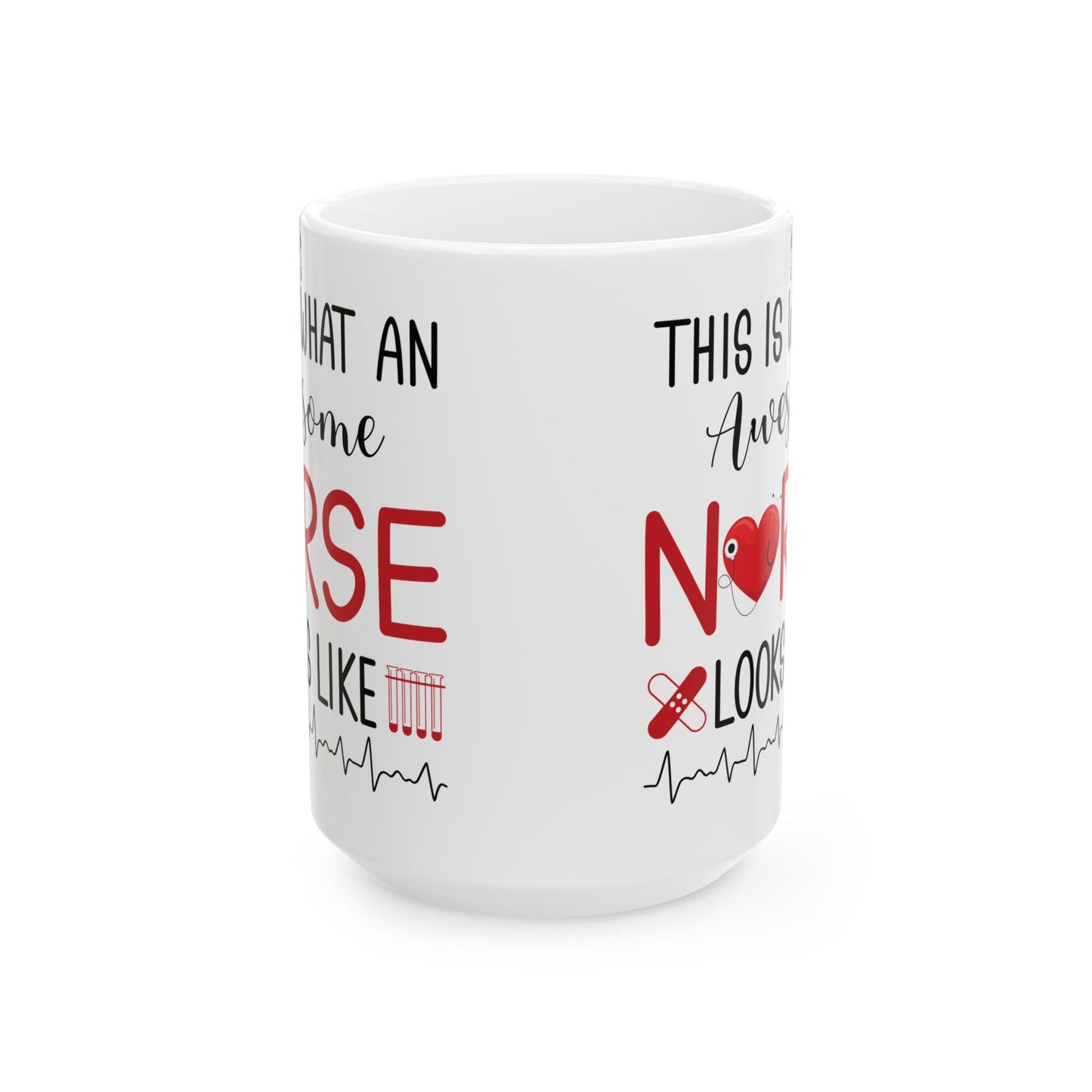 THIS IS WHAT AN Awesome 11oz  & 15oz White mug