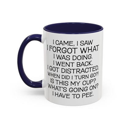 I Came I Saw coloring Coffee Mug (11, 15oz)