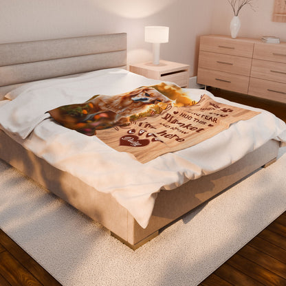 When You Miss Me Have No Fear Hug This Blanket