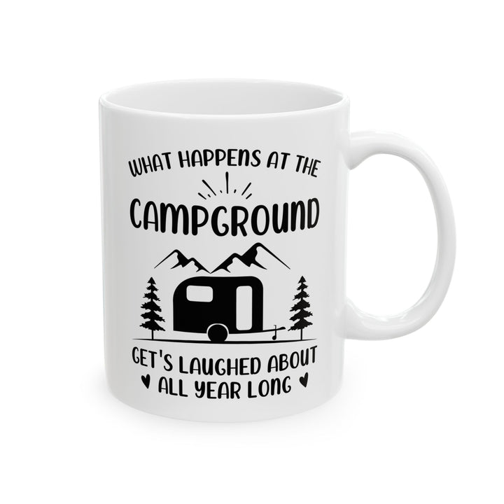 Rustic Camping Adventure Ceramic Mug, (11oz, 15oz)