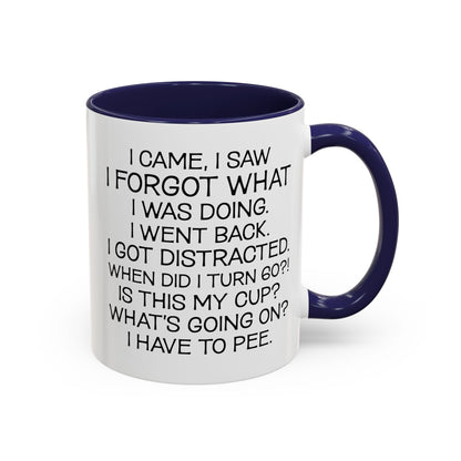 I Came I Saw coloring Coffee Mug (11, 15oz)