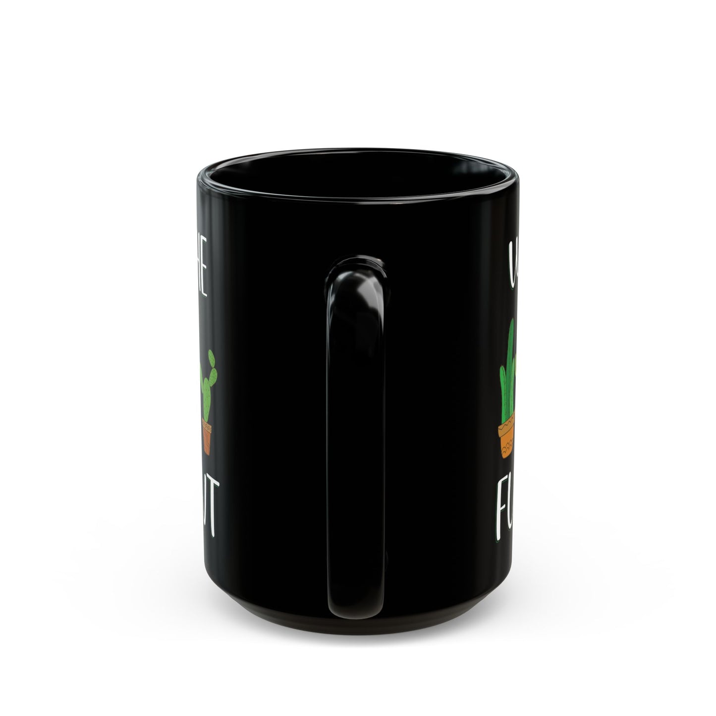 Give a Gift to a Succulent Addict – What the Fucculent Mug Black Ceramic Coffee Cup