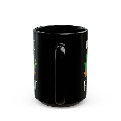 Give a Gift to a Succulent Addict – What the Fucculent Mug Black Ceramic Coffee Cup